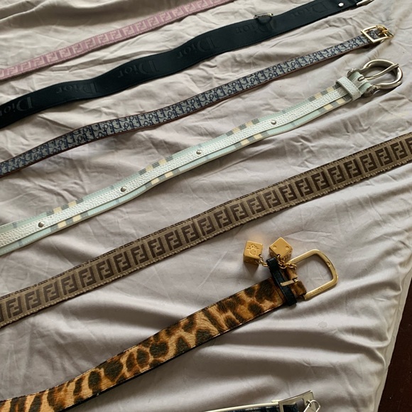 Dior, Fendi and Burberry belts main image 8